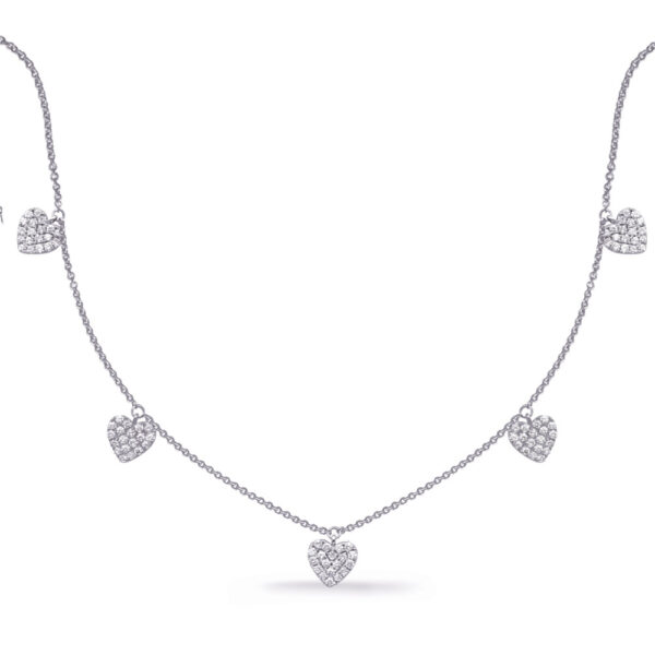 White Gold Diamond Necklace