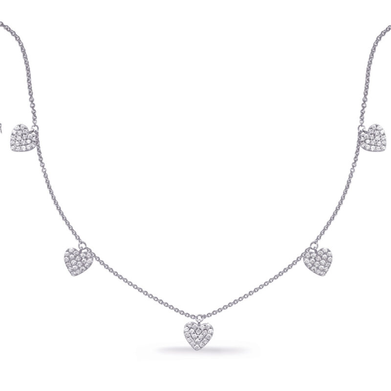 White Gold Diamond Necklace