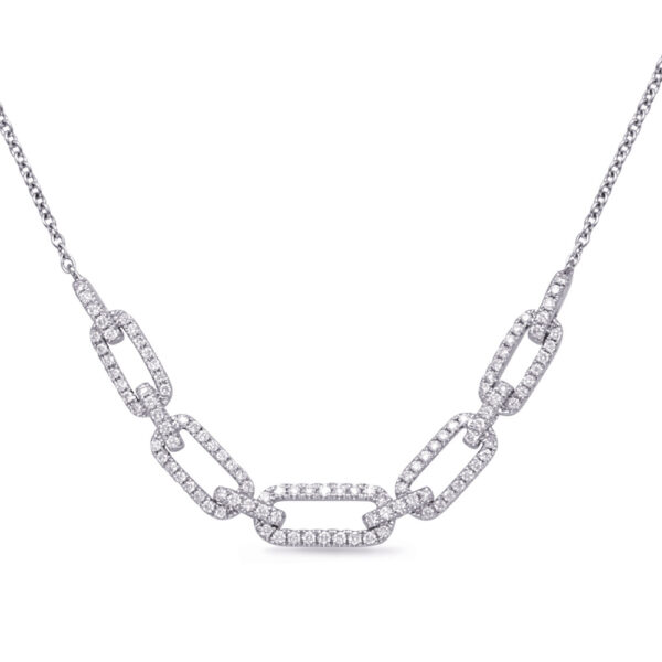 White Gold Diamond Necklace