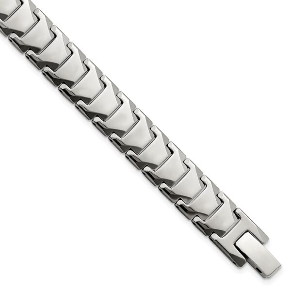 Tungsten Polished 9in Bracelet
