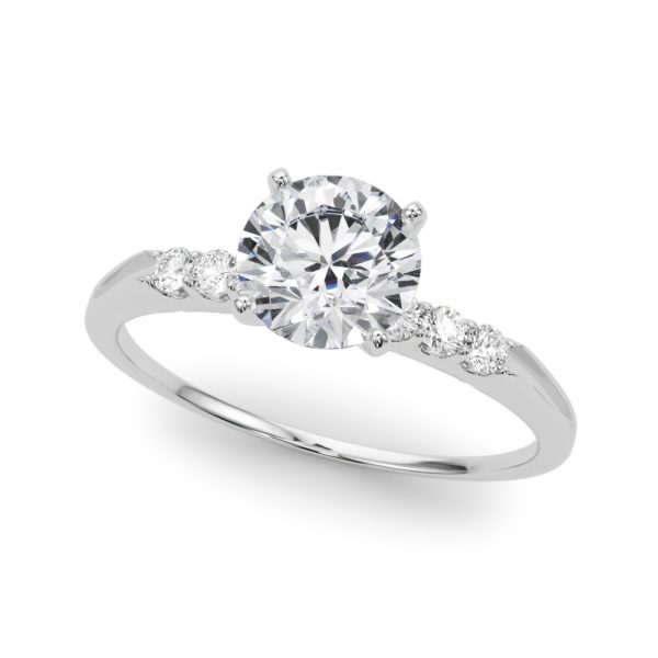 ENGAGEMENT RINGS SINGLE ROW PRONG SET