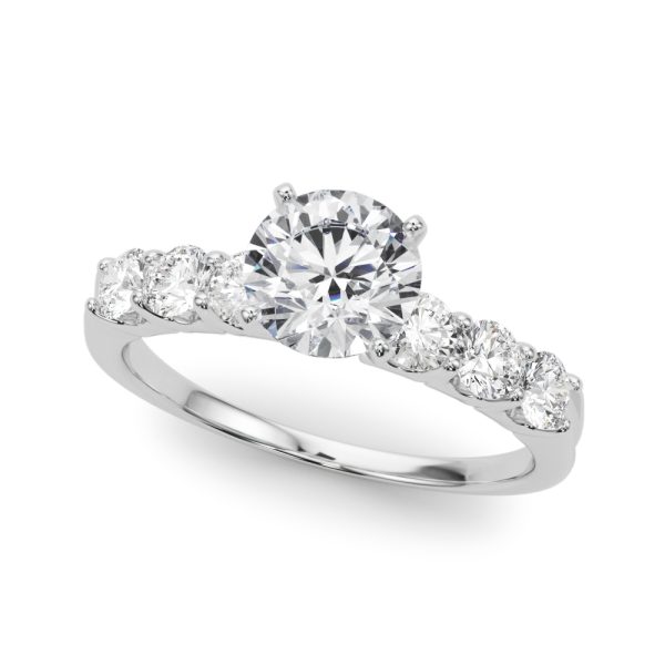 ENGAGEMENT RINGS SINGLE ROW PRONG SET