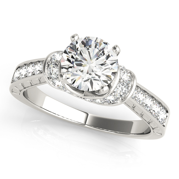 ENGAGEMENT RINGS CLUSTER SIDES