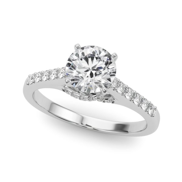 ENGAGEMENT RINGS SINGLE ROW CHANNEL SET