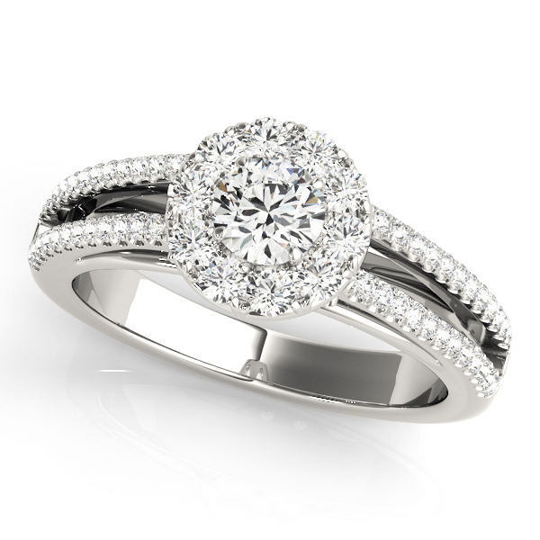 ENGAGEMENT RINGS HALO ROUND
