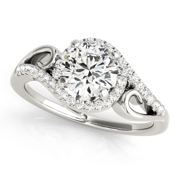 ENGAGEMENT RINGS HALO ROUND