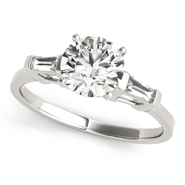 ENGAGEMENT RINGS 3 STONE BAGUETTE