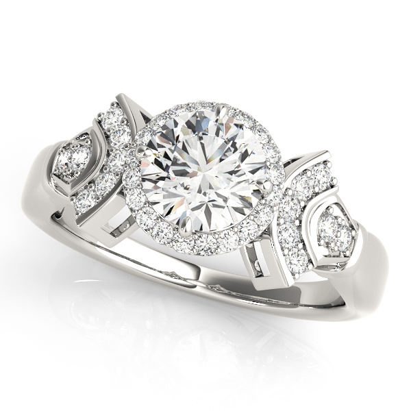 ENGAGEMENT RINGS HALO ROUND