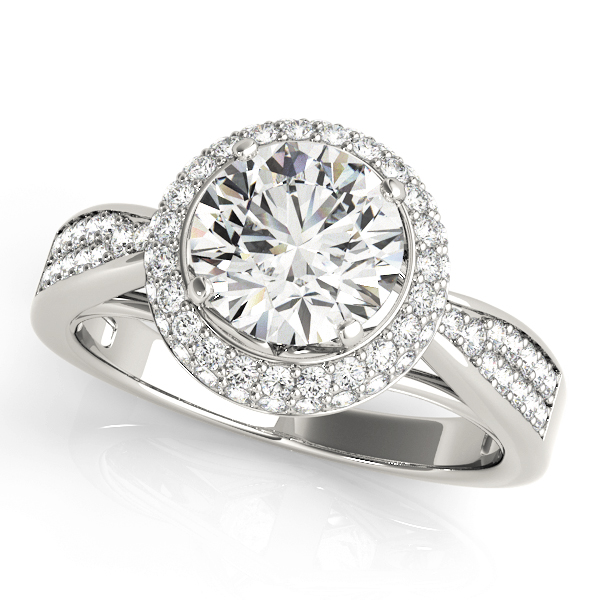 ENGAGEMENT RINGS HALO ROUND