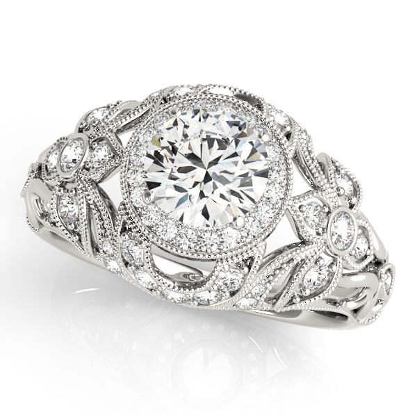 ENGAGEMENT RINGS HALO ROUND
