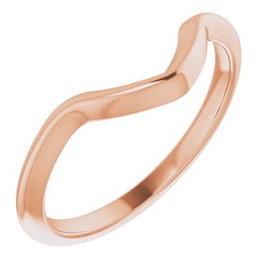 14K Rose Matching Band